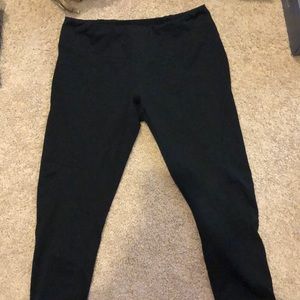 Zella black cropped leggings